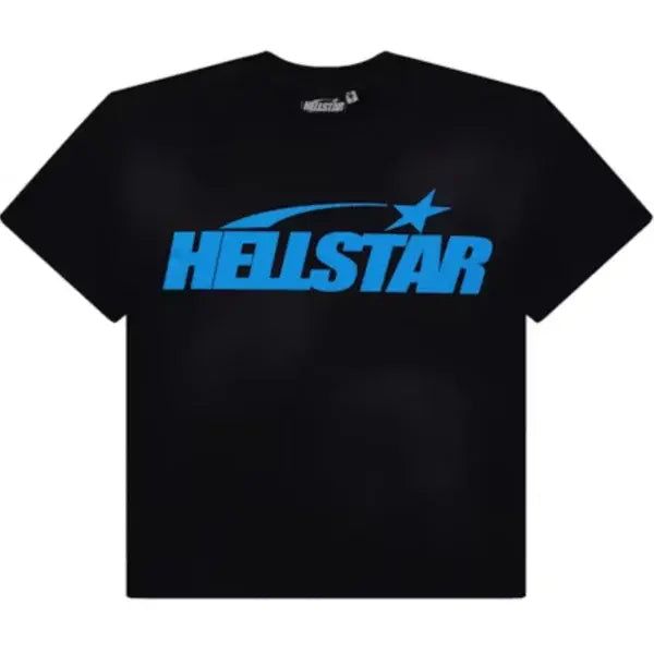 Hellstar Classic T-shirt (Regular Print) Black/Blue