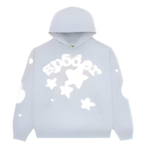 Sp5der Beluga Hoodie 'Heather Grey'