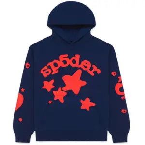 Sp5der Beluga Hoodie 'Navy'