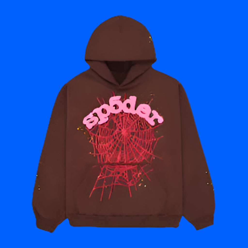 Sp5der Web Hoodie 'Brown'