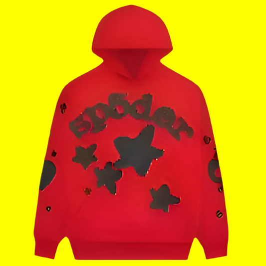 Sp5der Beluga Hoodie 'Red'