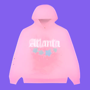 Sp5der Atlanta Hoodie 'Pink'