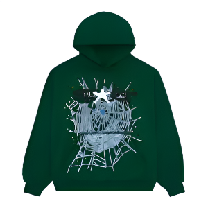 SP5DER Web Hoodie Hunter Green | Bold & Comfortable