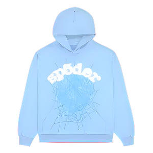Sp5der Web Hoodie 'Sky Blue'